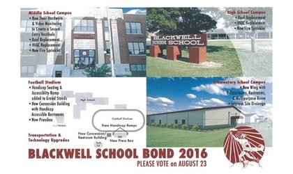 Meeting tonight on Blackwell school bond election