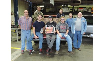 Car Club donates supplies, tools to Pioneer Technology Center