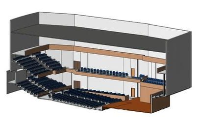 Architects preview plans for high school concert hall