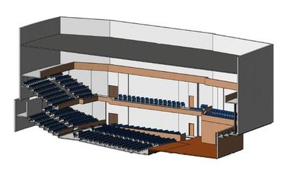 Architects preview plans for high school concert hall