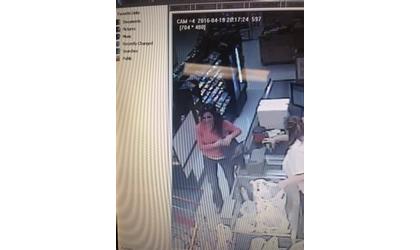 Forged check suspect wanted