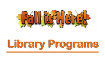 Library shares programs for September and October