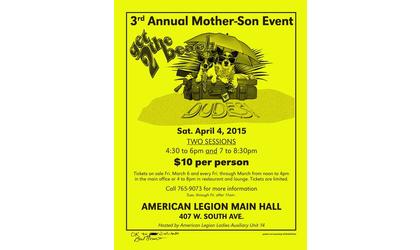 Mother-Son Dance tickets on sale Friday