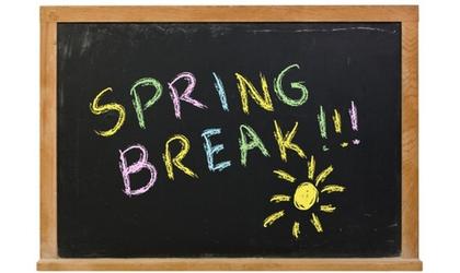 No school Friday, and next week is Spring Break!