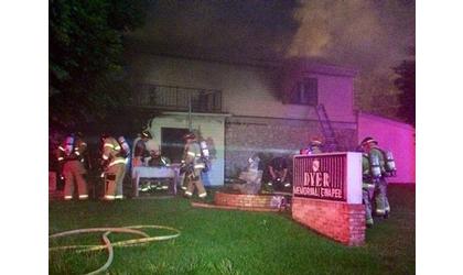 Funeral home fire called arson