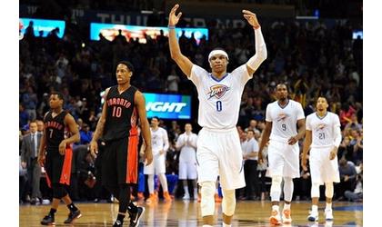 Westbrook makes fifth triple double
