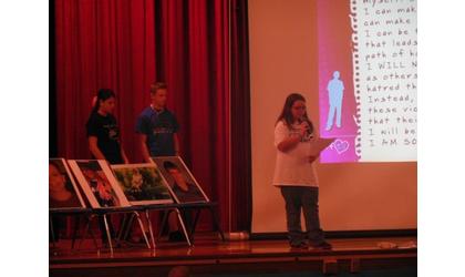 Ponca City Middle School Students Make An Anti-bullying Pledge