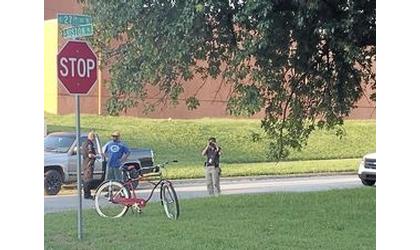Bicyclist shot in Tulsa