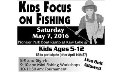 Kids Focus on Fishing registration due April 21
