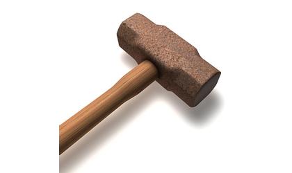 Sledgehammer used in attack