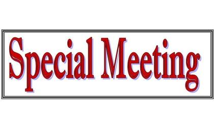 School board to hold special meeting on bond matters