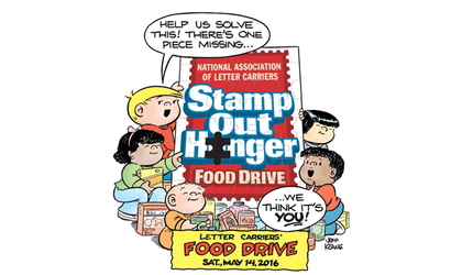 Stamp Out Hunger food drive Saturday