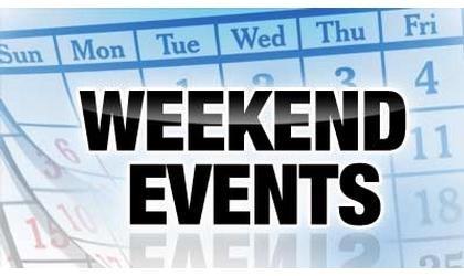 Weekend calendar of events