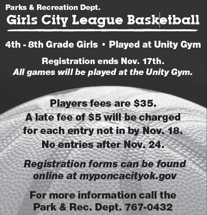 Girls Basketball registration begins