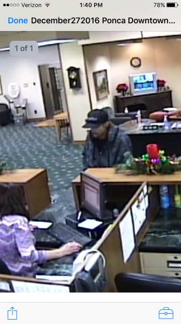 Bank robbery suspect identified