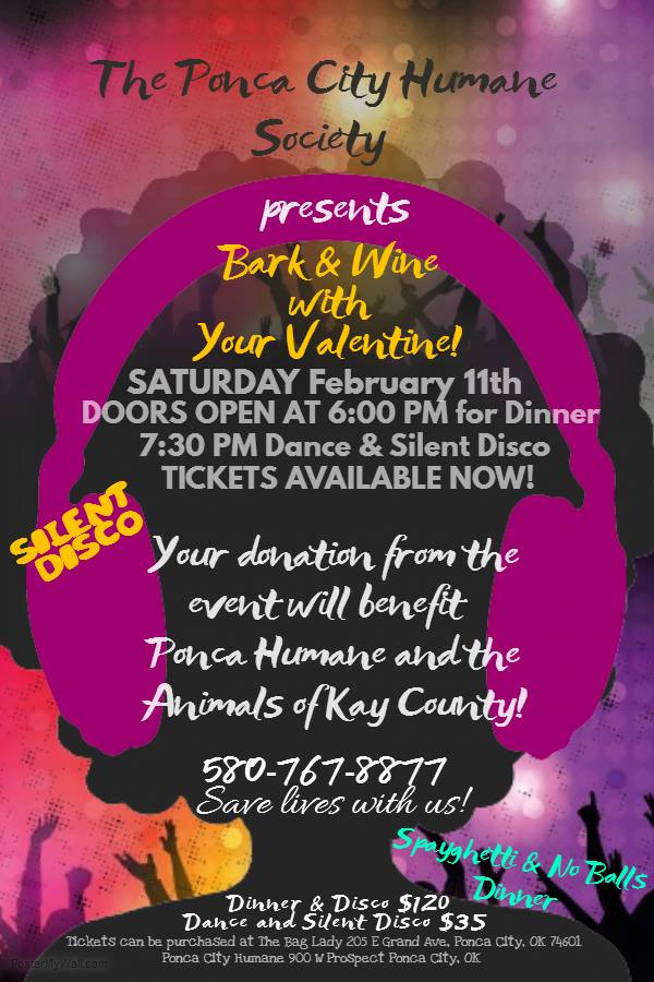 ‘Bark and Wine with your Valentine’ Saturday night