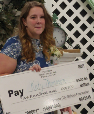 Katy Thomason named Teacher of the Year