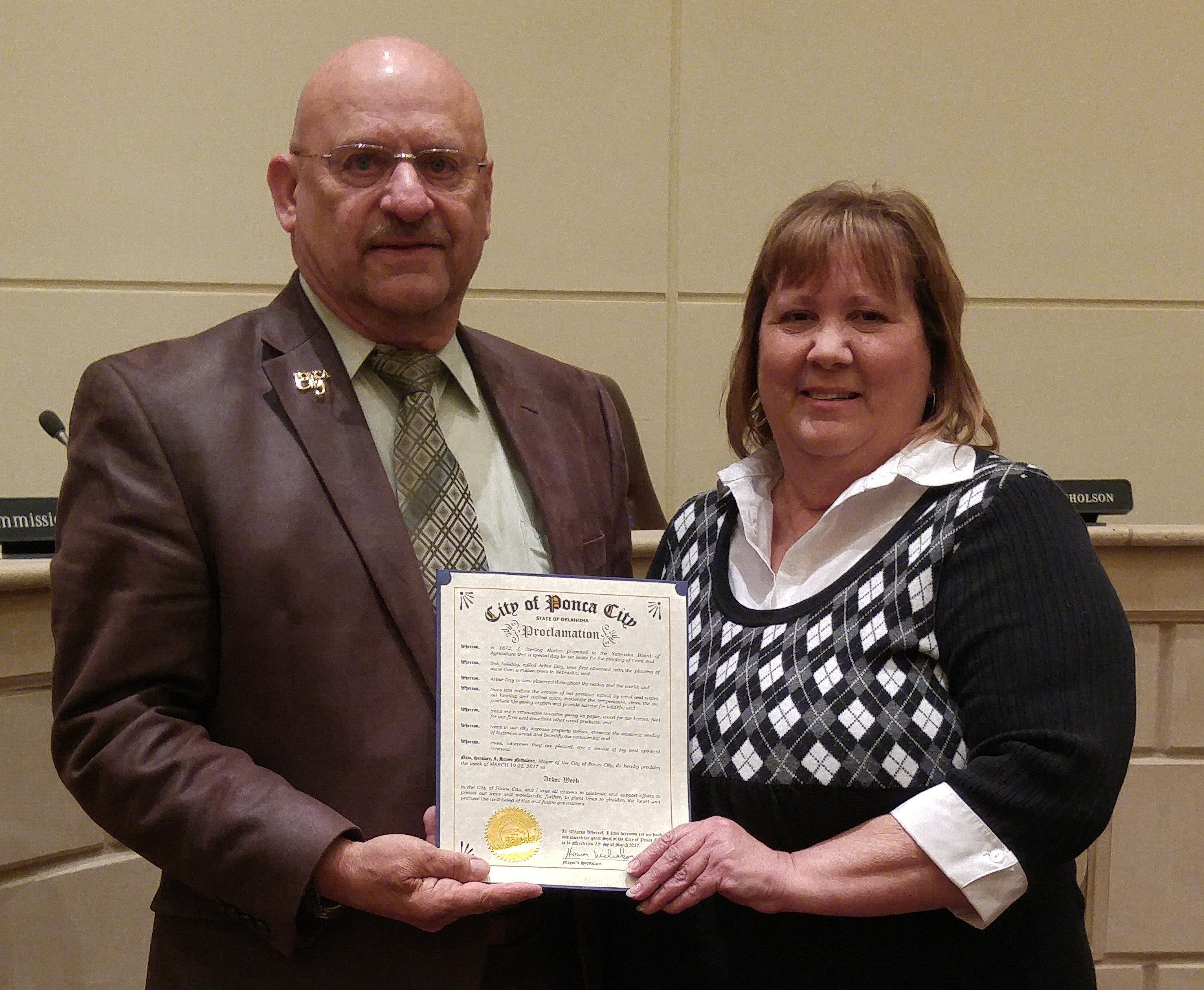 Mayor proclaims Arbor Week for March 19-25