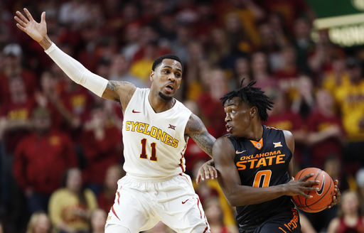 No. 24 Iowa State holds off Oklahoma State 86-83