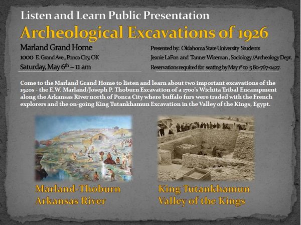 Listen and Learn presentation highlights historic excavations