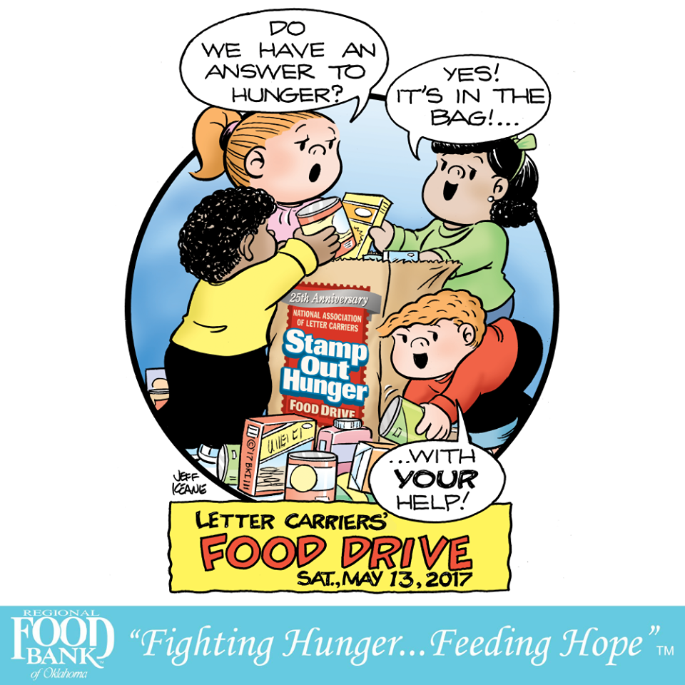 Stamp Out Hunger collection Saturday