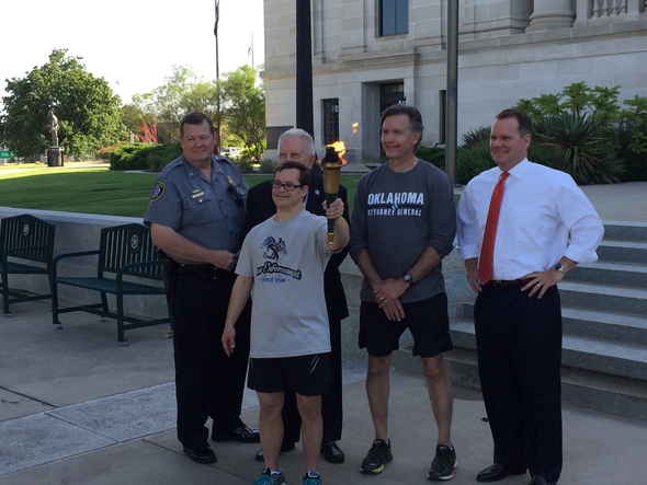 Special Olympics Torch Run held Wednesday morning