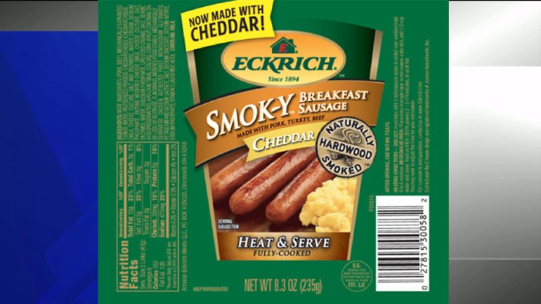 Precooked sausage products recalled