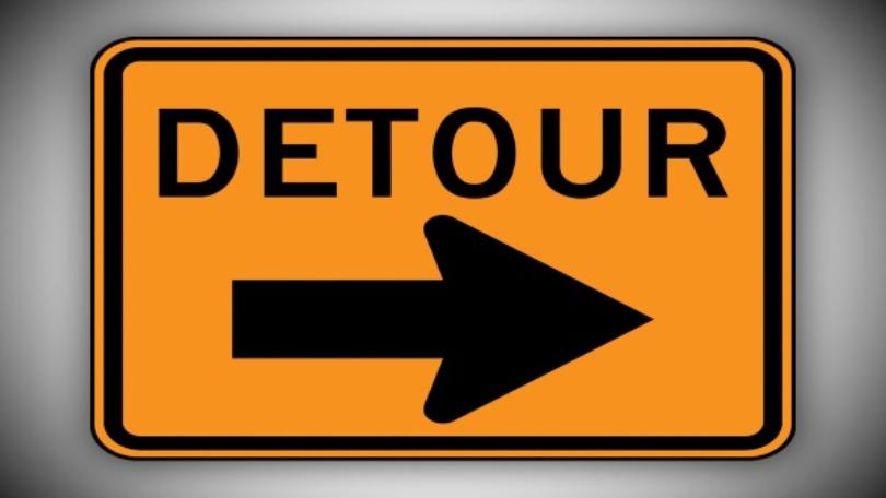 I-35 to be detoured at Fountain Road this weekend