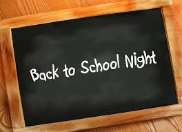 Schools schedule back to school nights