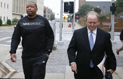Evans appears in federal court; no plea entered