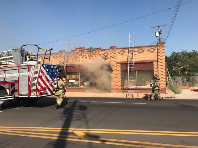 Bookstore fire where man was found dead deemed an arson