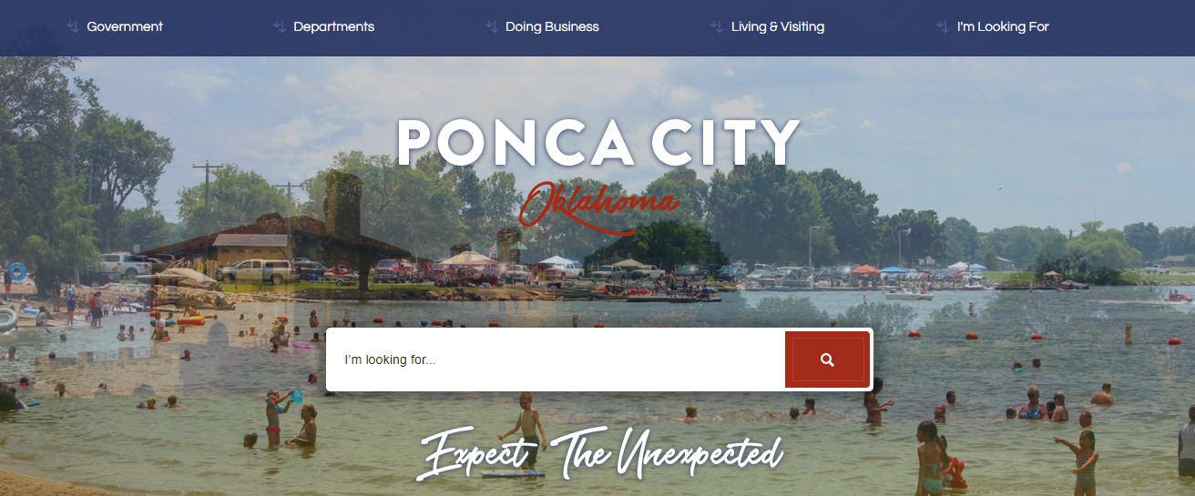 City of Ponca City launches new web site