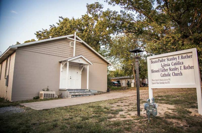 Arkansas church named for martyred Oklahoma priest