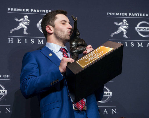 Mayfield takes Heisman Trophy with 91 percent of first place votes