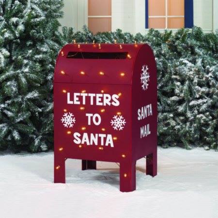 Deadline for letters to Santa is Dec. 21