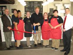 Chamber holds ribbon cutting ceremony for Marland Mall, Jumpy Monkey Coffee Bar