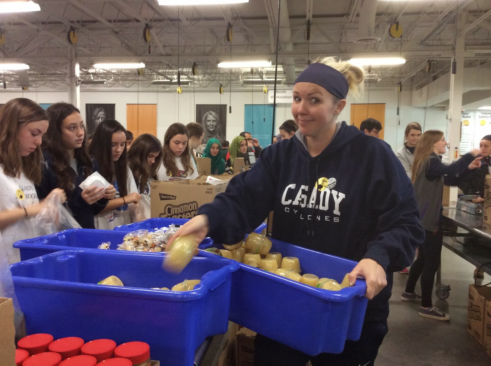 Regional Food Bank continues to pack food during walkout