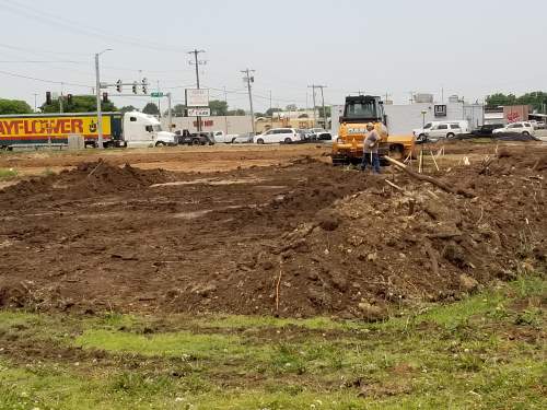 Dirt work continues at Jiffy Trip location