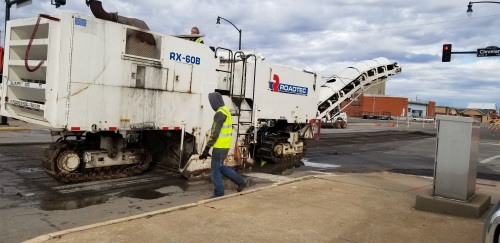 Work on First Street begins today