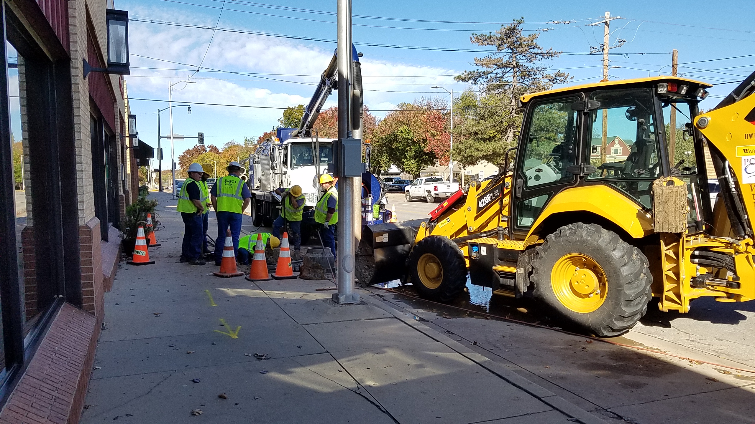 Water main break leaves businesses high and dry