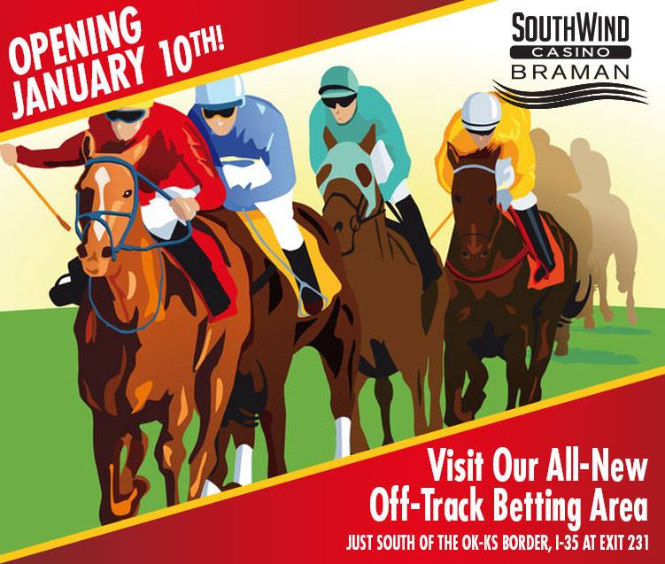 SouthWind Braman opening Off-Track Betting room