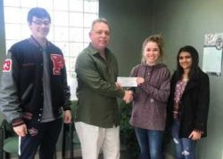 Po-Hi Student Council donates money to Northern Oklahoma Youth Services