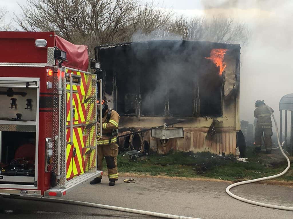 Three dead in Elk City mobile home fire