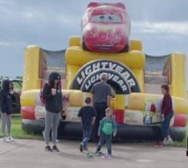 Bounce house goes flying at Oklahoma event; 3 children hurt