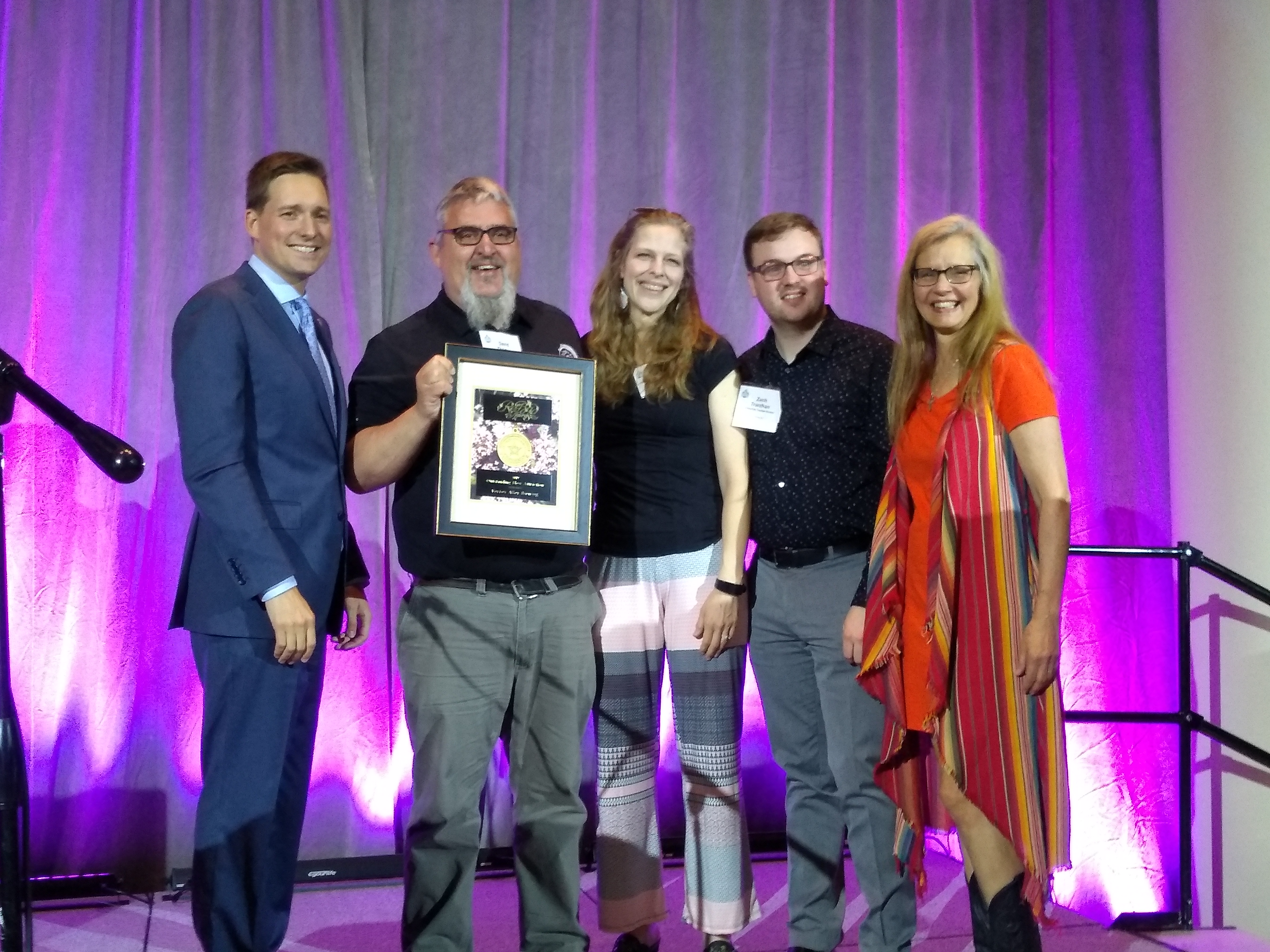 Vortex Alley Brewing wins RedBud tourism award