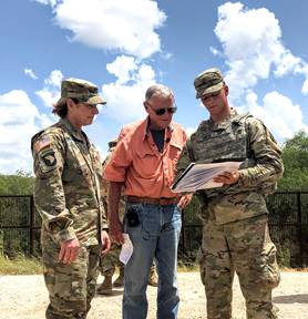 Inhofe visits U.S.-Mexico border; meets with Army officials