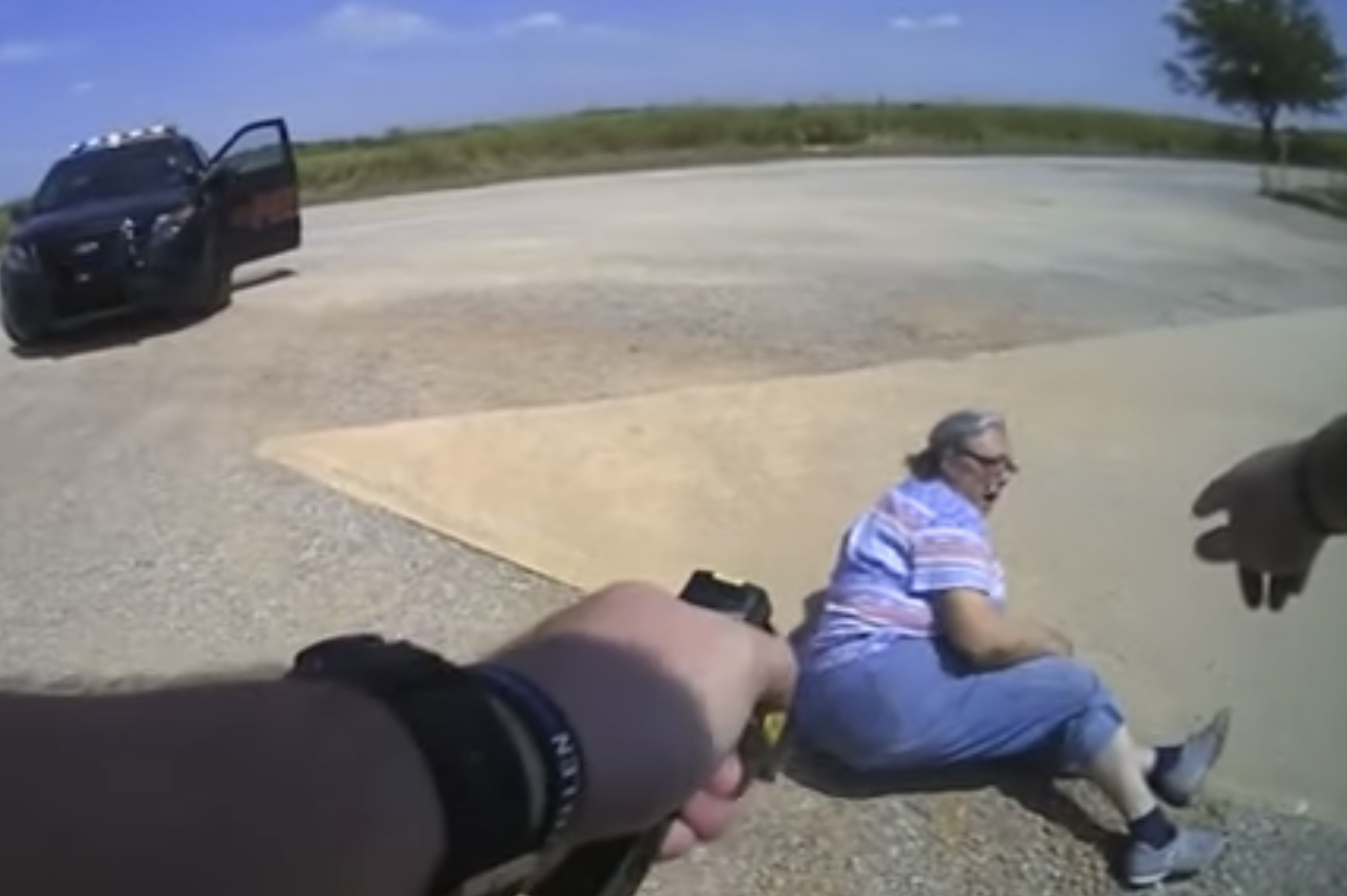 Video shows officer using stun gun on 65-year-old woman