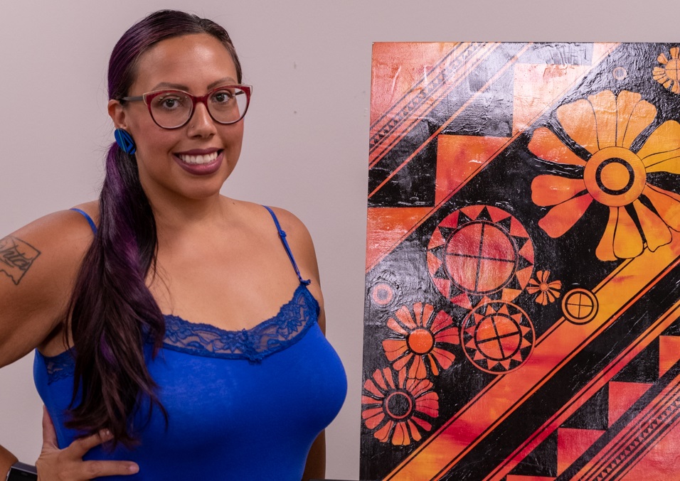 Kristin Gentry appears at NOC Native American Art Exhibit