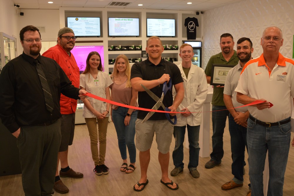 Ribbon cutting held for dispensary