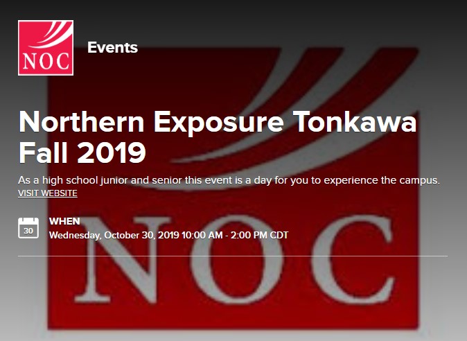NOC Tonkawa to host Northern Exposure Oct. 30